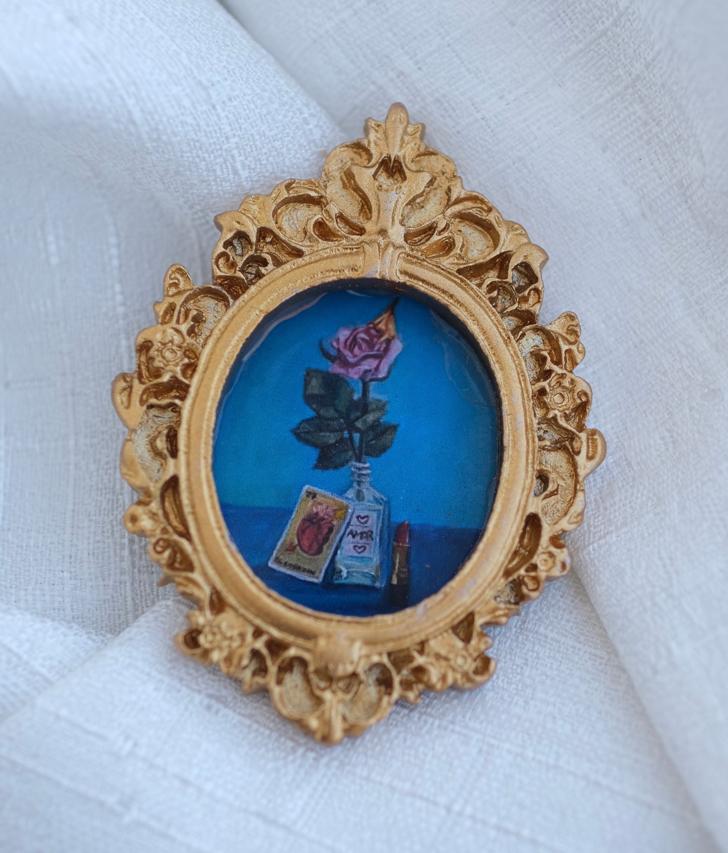 Amor Eterno - Miniature Framed Magnet