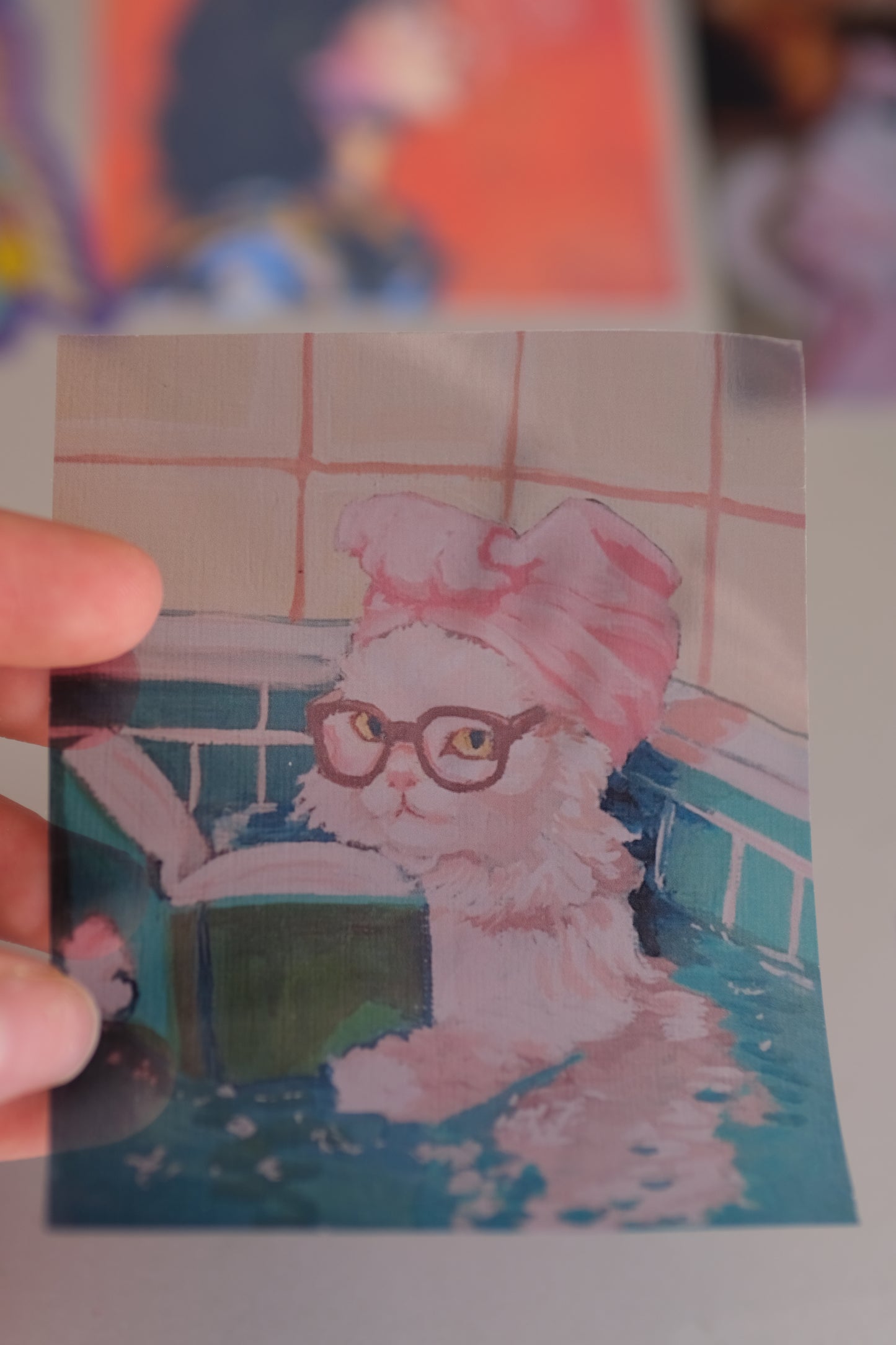 Me Time - Clear Sticker