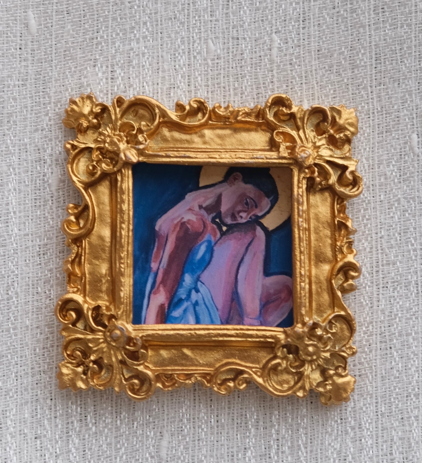 Ballerina Dreamer - Miniature Framed Magnet