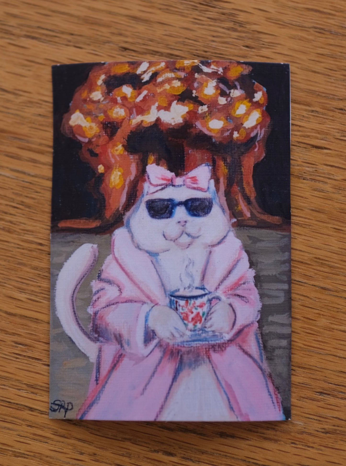 Tea Time - Clear Sticker