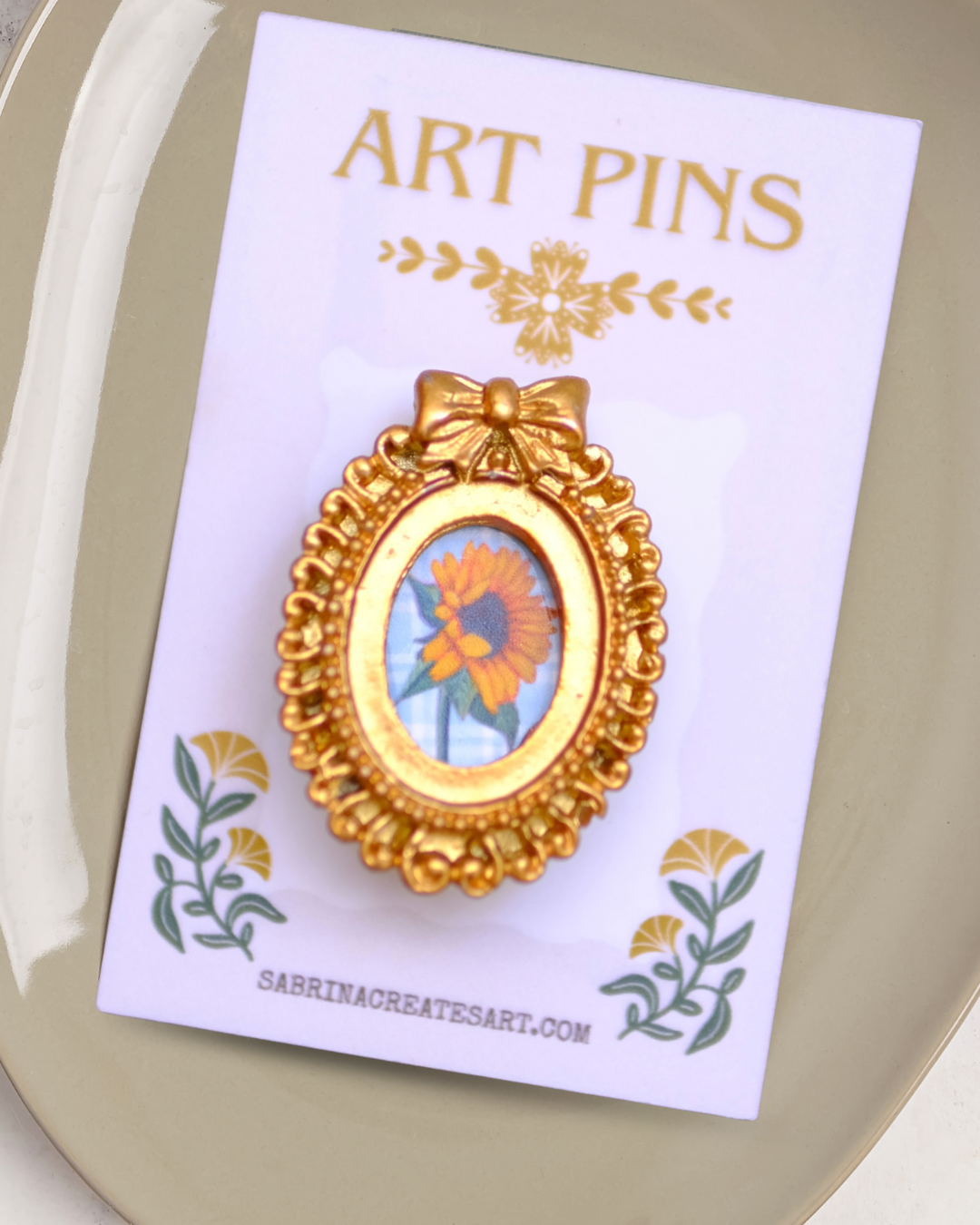 Sunflower - Pin