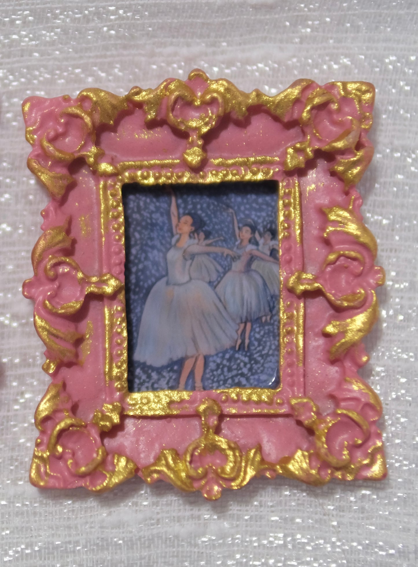 Ballerinas - Pink Mini Framed Magnets