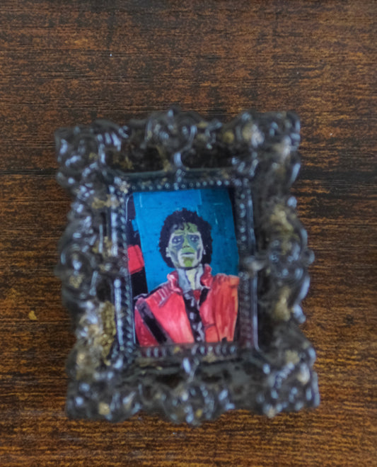 Thriller - Dark Miniature Framed Magnets