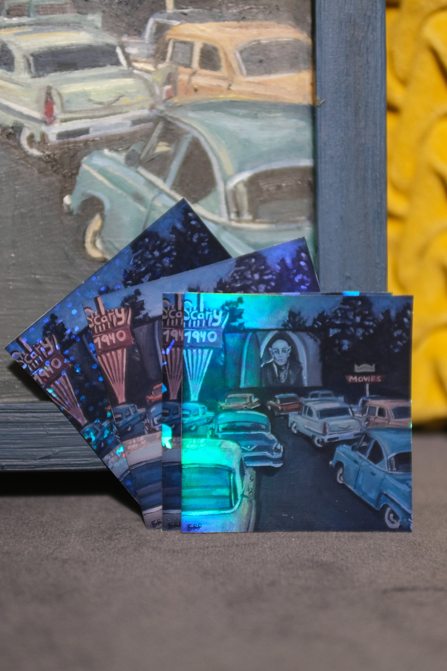 Movie Night- Sticker