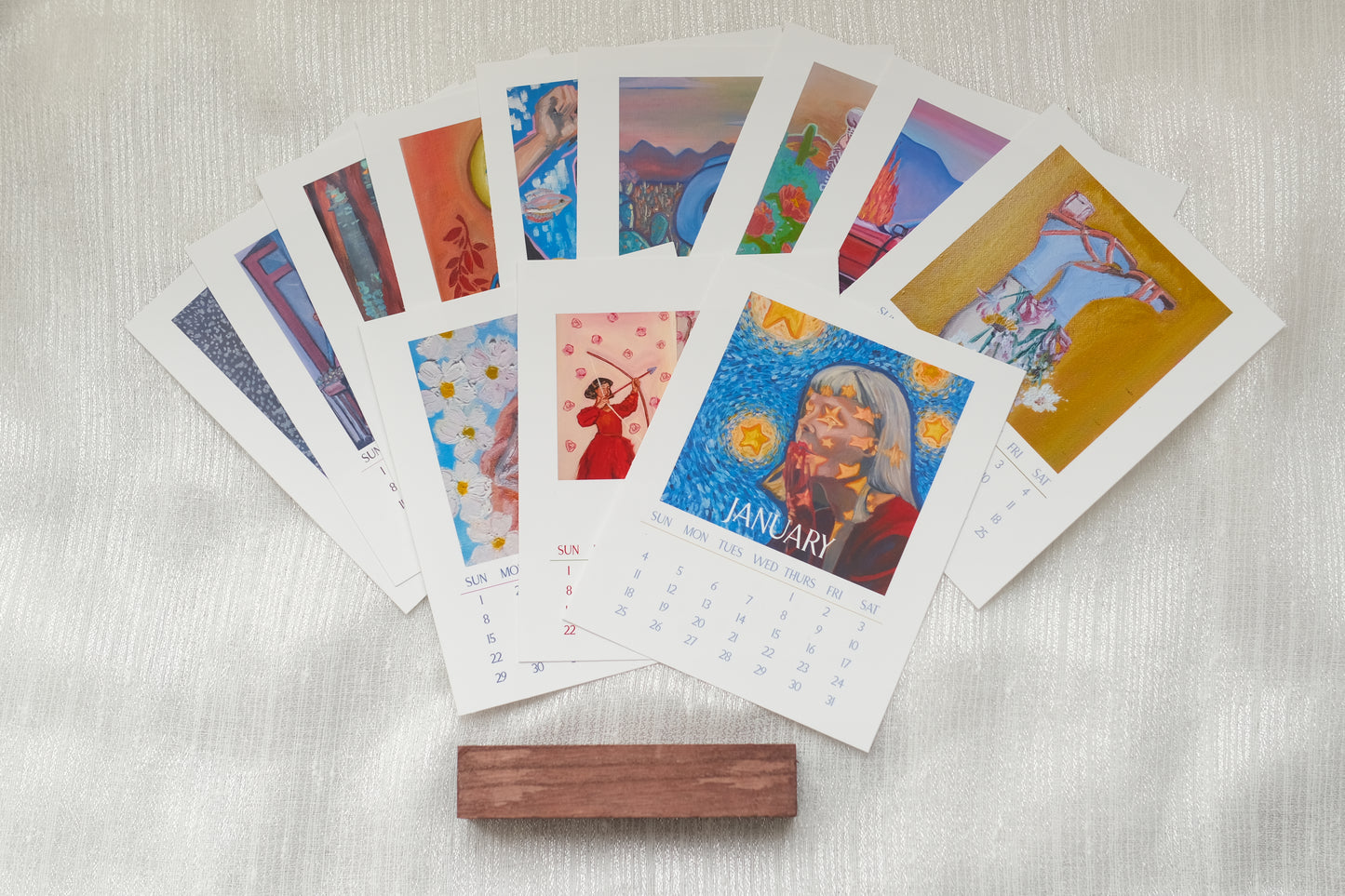 2026 Mini Art Calendar