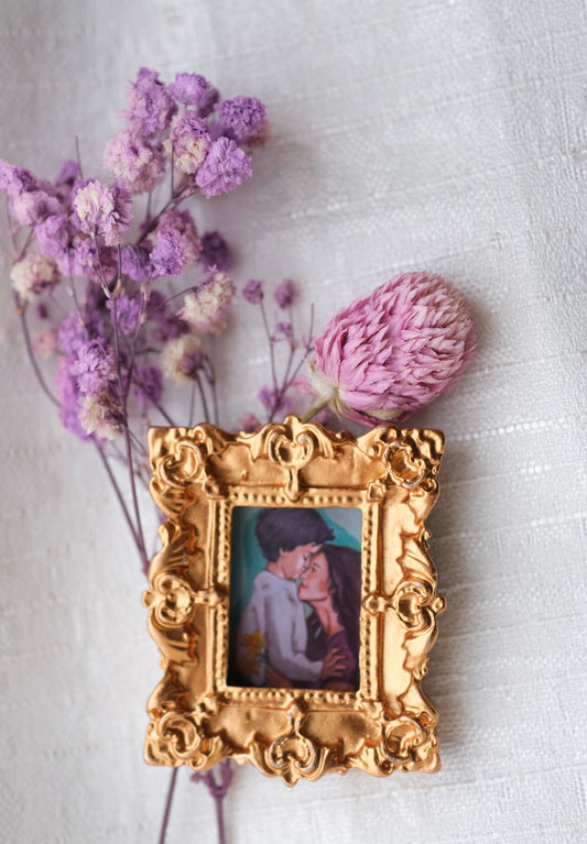 Mother & Son - Miniature Framed Magnet