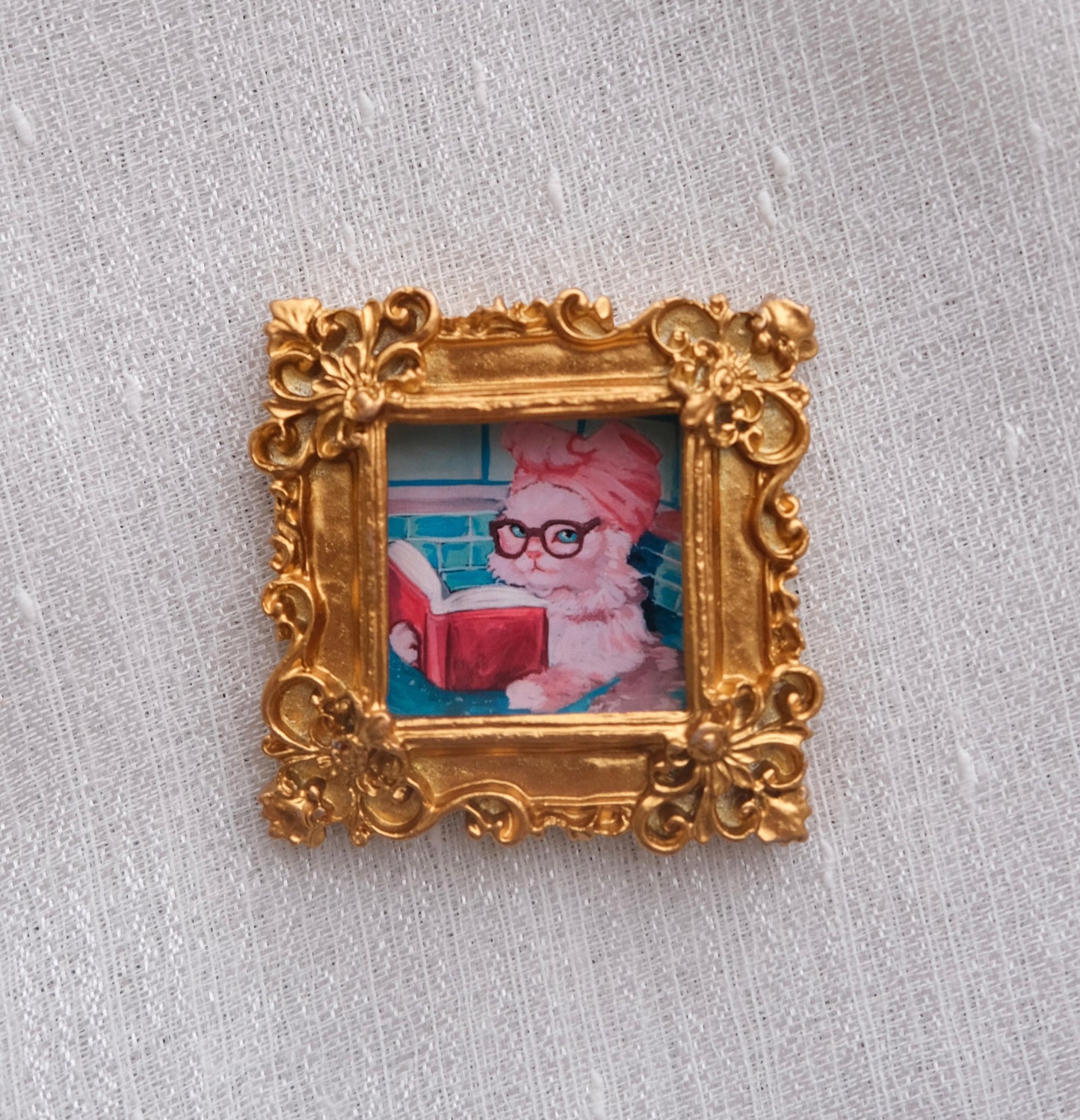Me Time - Miniature Framed Magnet
