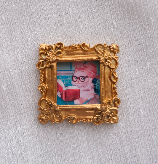 Me Time - Miniature Framed Magnet