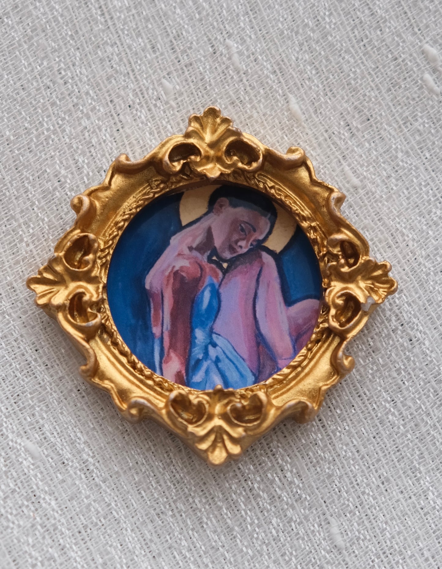 Ballerina Dreamer - Miniature Framed Magnet