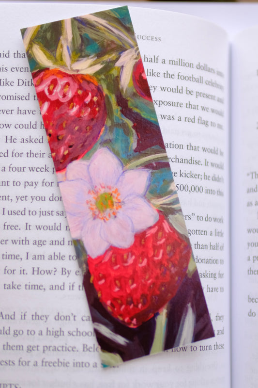 Strawberries Bookmark