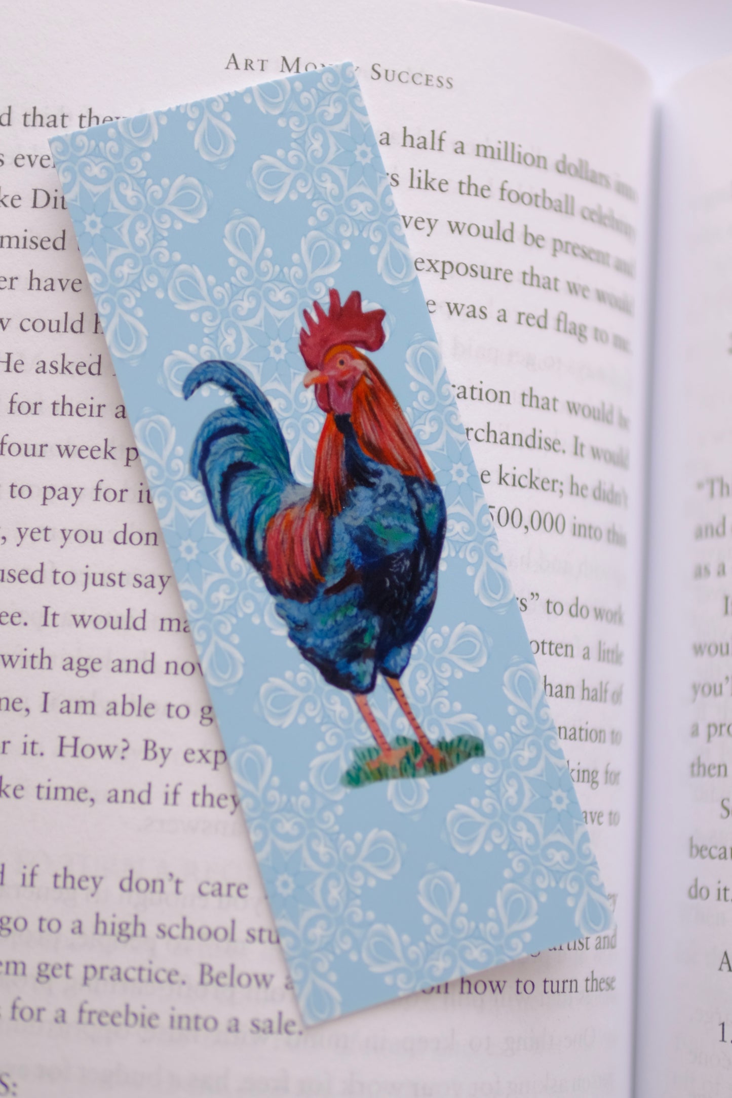 The Rooster Bookmark