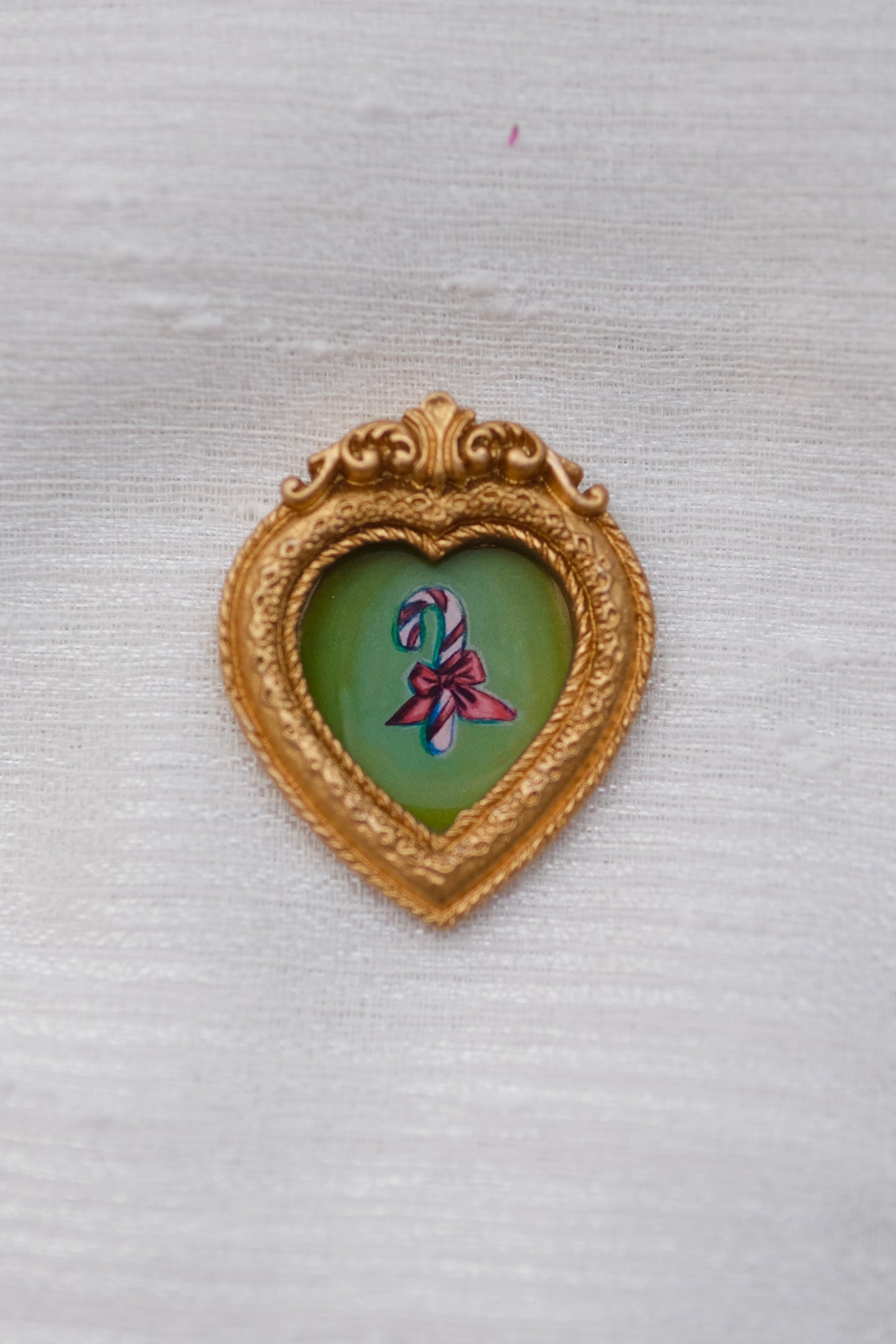 Candy Cane - Miniature Framed Magnets
