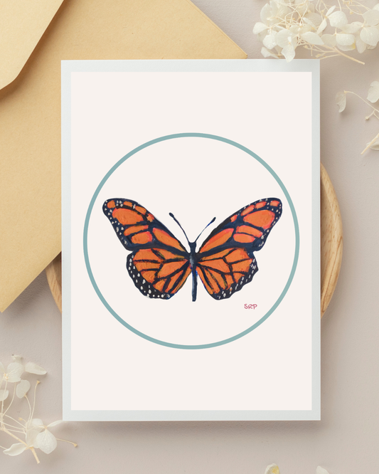 Monarch Butterfly - Greeting Card
