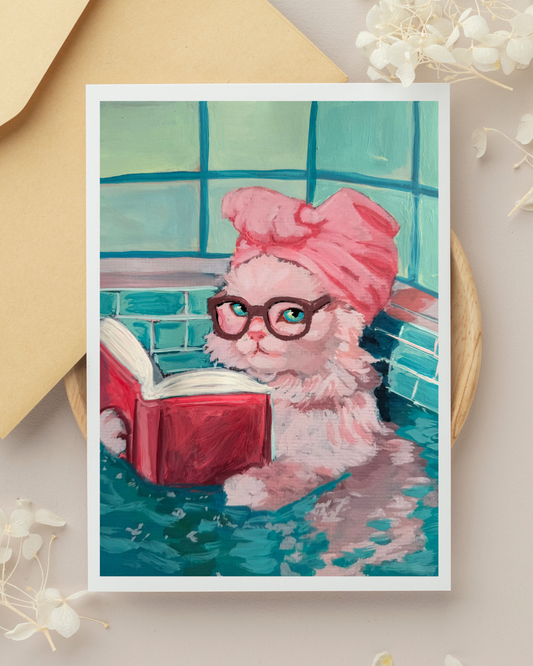 Me Time - Greeting Card