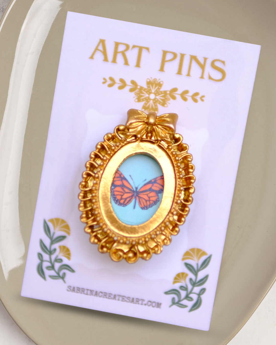 Monarch Butterfly - Pin