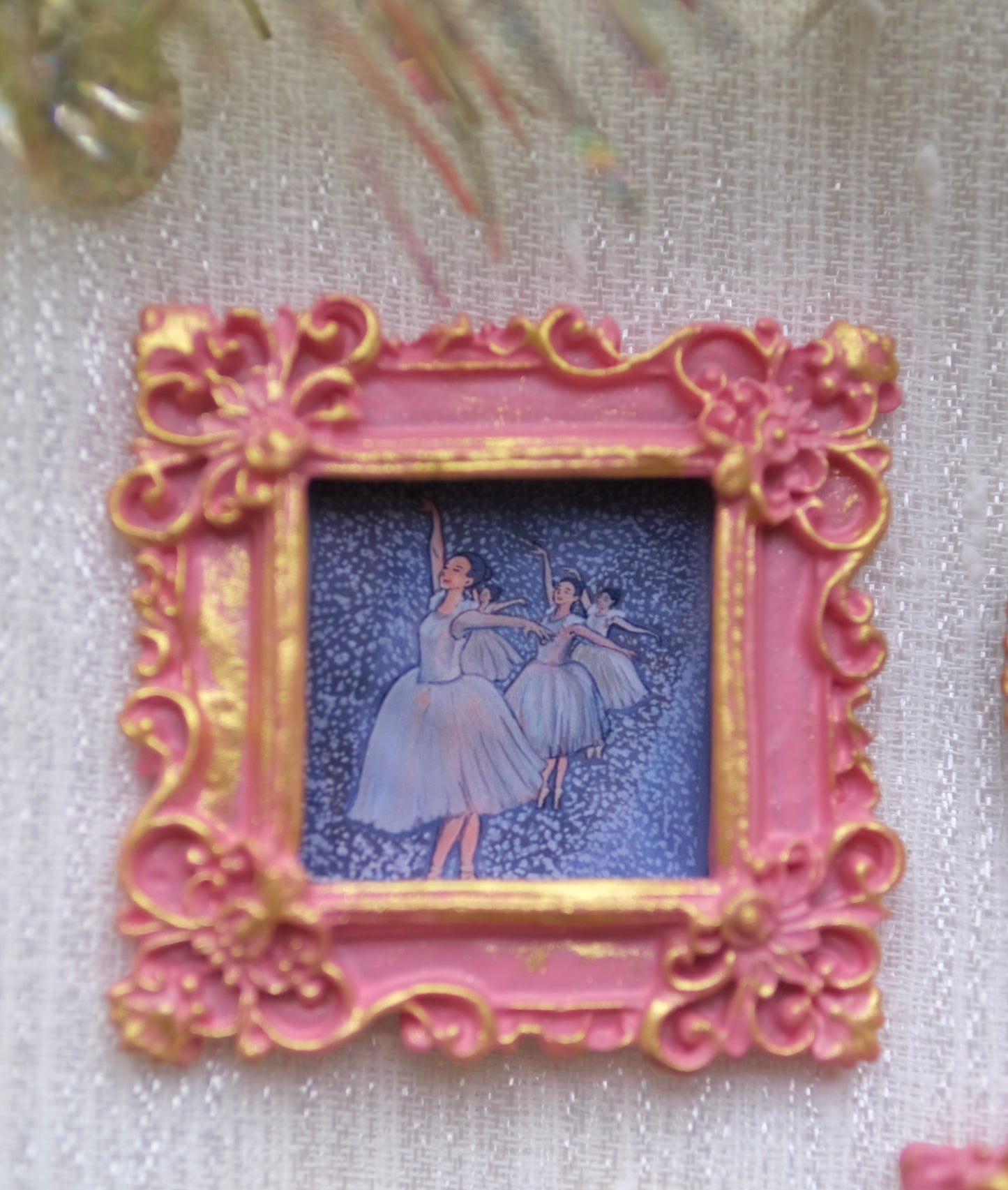 Ballerinas - Pink Mini Framed Magnets