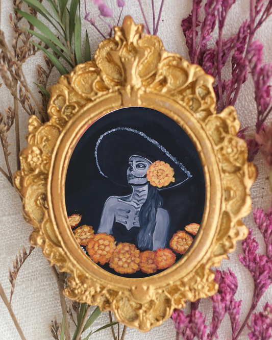 Day Of The Dead Girl - Art Magnet