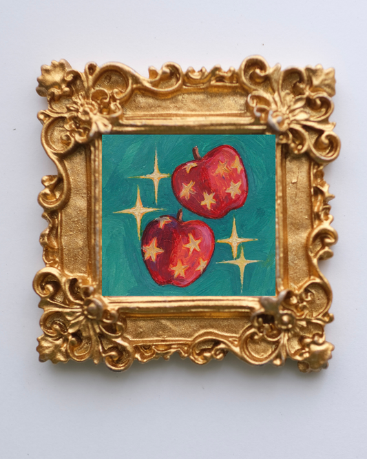 Fall Apples - Art Magnet