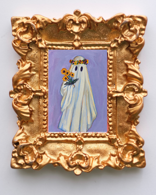 Hippie Ghost - Art Magnet