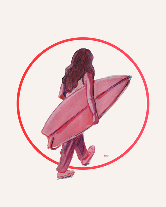 Surfer Girl - Print
