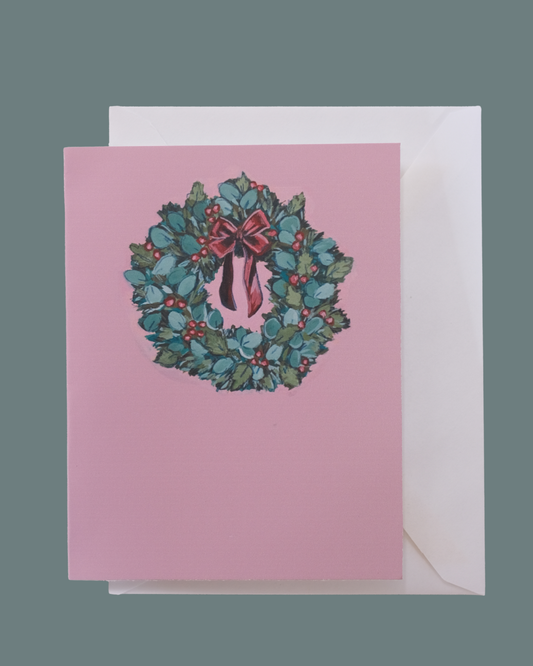 Holiday Card- Wreath