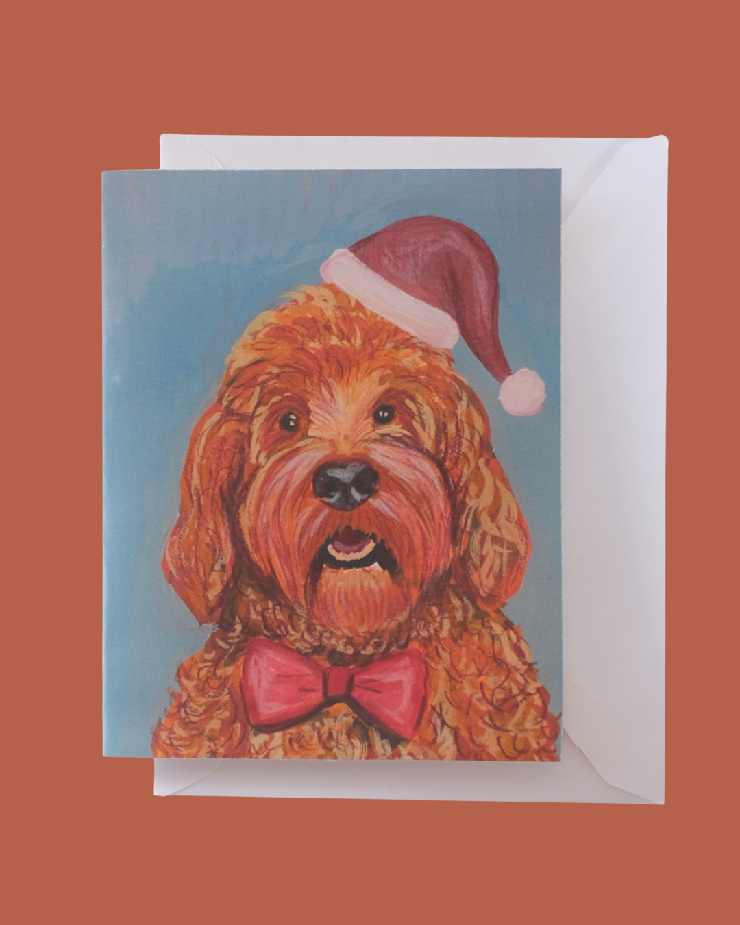 Holiday Card- Christmas Dog