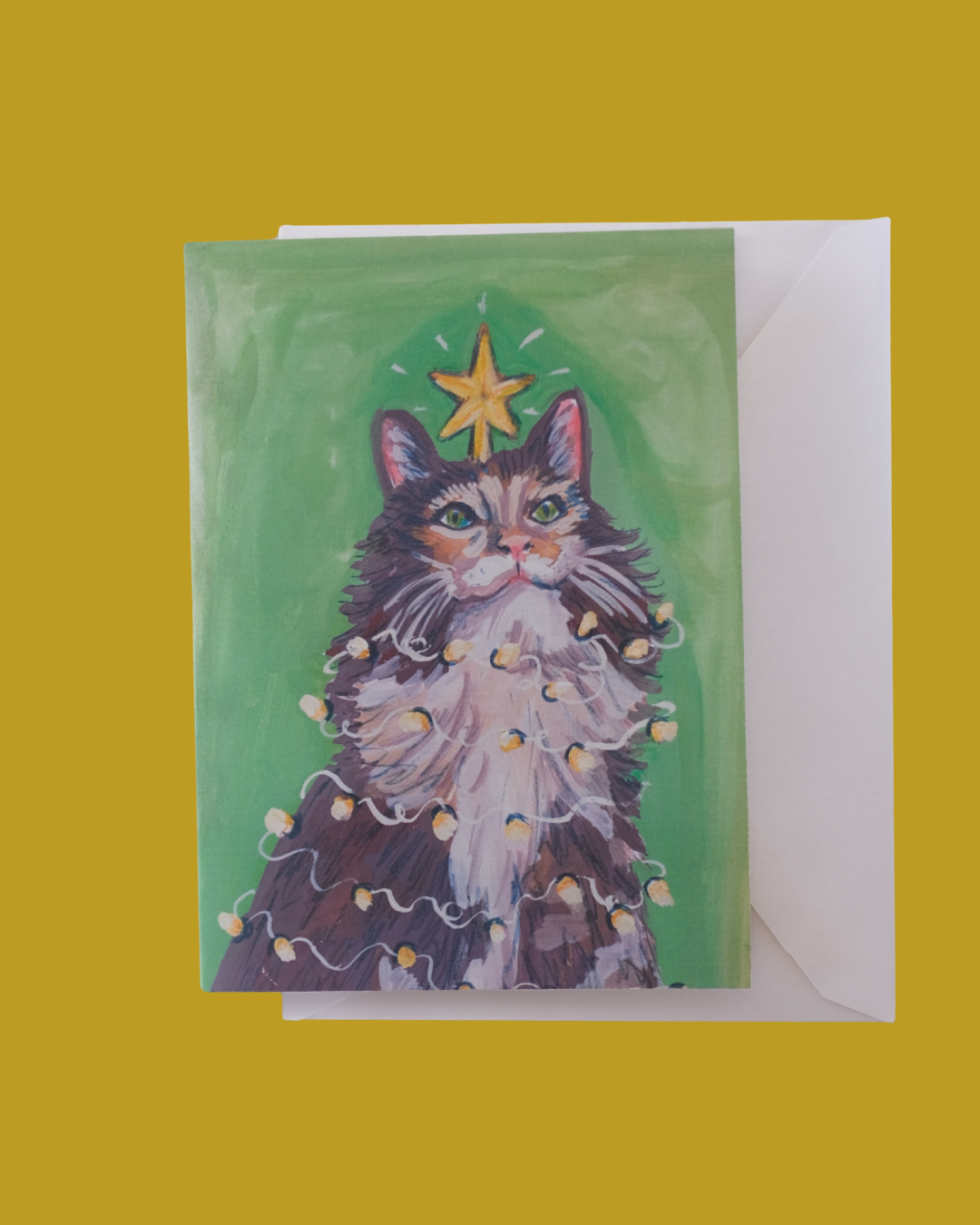 Holiday Card - Christmas Cat